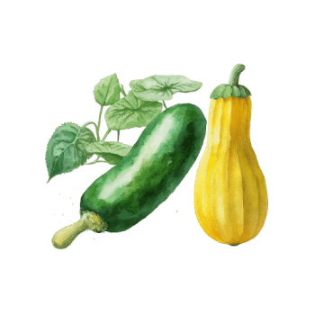 Illustration of Zucchini